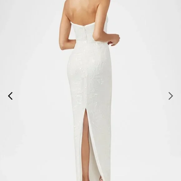 Helsi Sequin Gown/ Mini - Picture 2 of 3